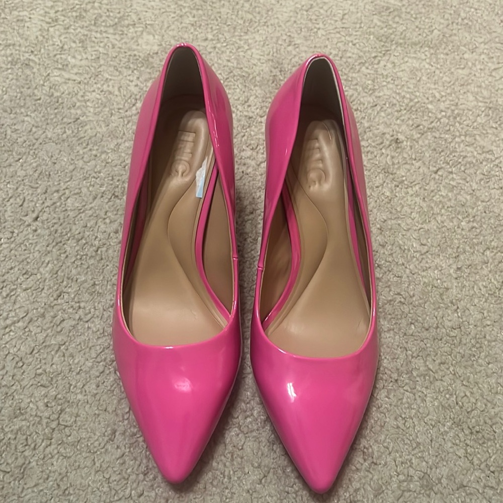 INC International Concepts Pink Heels Vibrant Style
